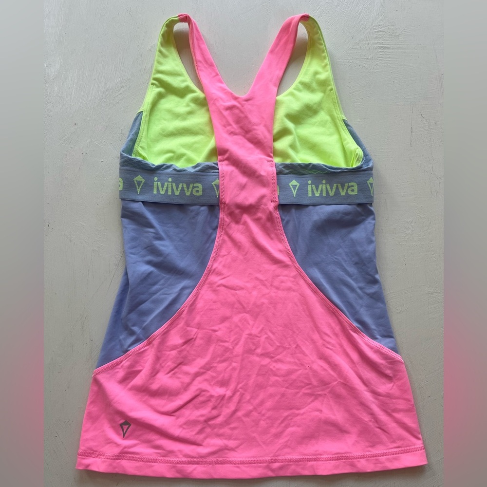 IVIVVA BY LULULEMON tank top girls size 12